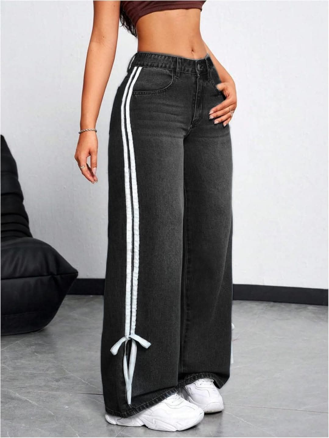 بنطلون وايد ليج شرايط