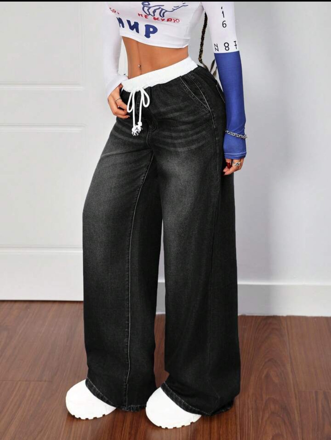 بنطلون وايد ليج ميلتون